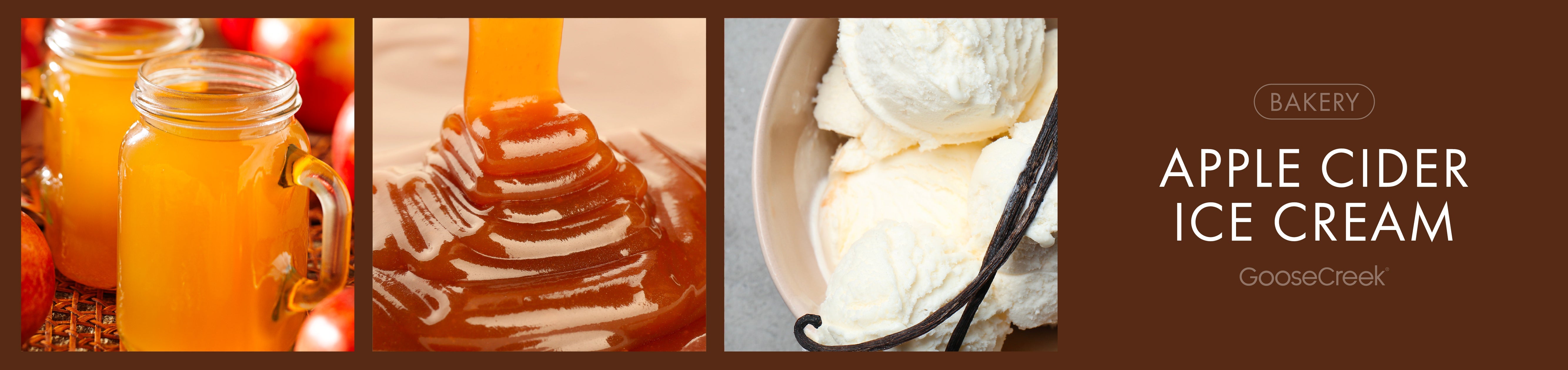 Apple Cider Ice Cream Fragrance-Goose Creek Candle