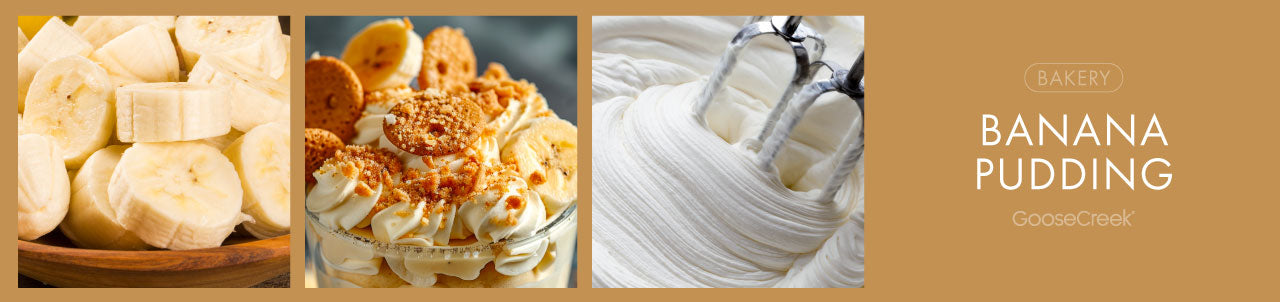 Banana Pudding Fragrance-Goose Creek Candle