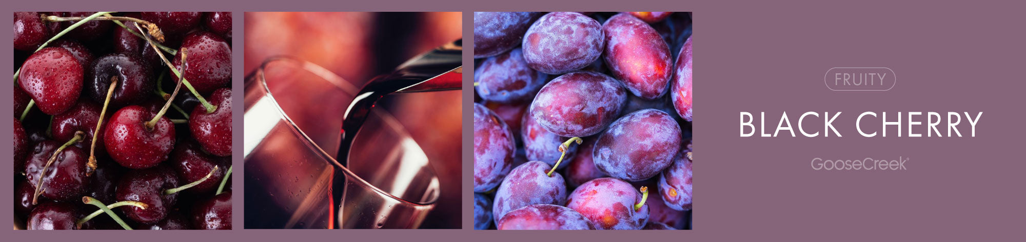 Black Cherry Fragrance-Goose Creek Candle