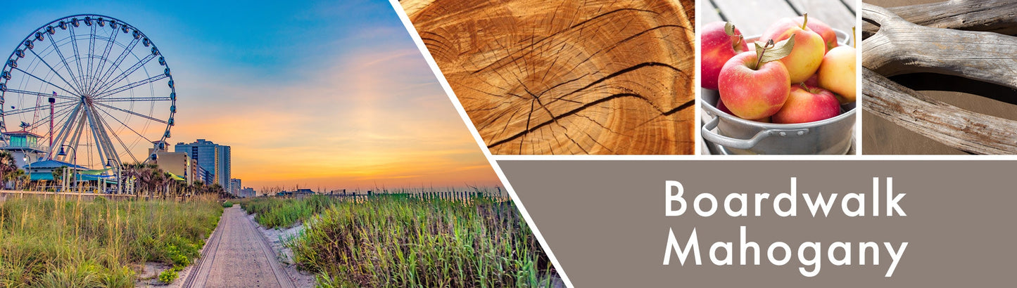 Boardwalk Mahogany Fragrance-Goose Creek Candle