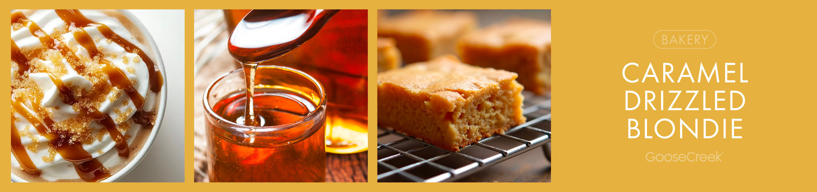 Caramel Drizzled Blondie Fragrance-Goose Creek Candle