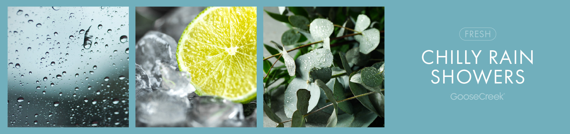 Chilly Rain Showers Fragrance-Goose Creek Candle