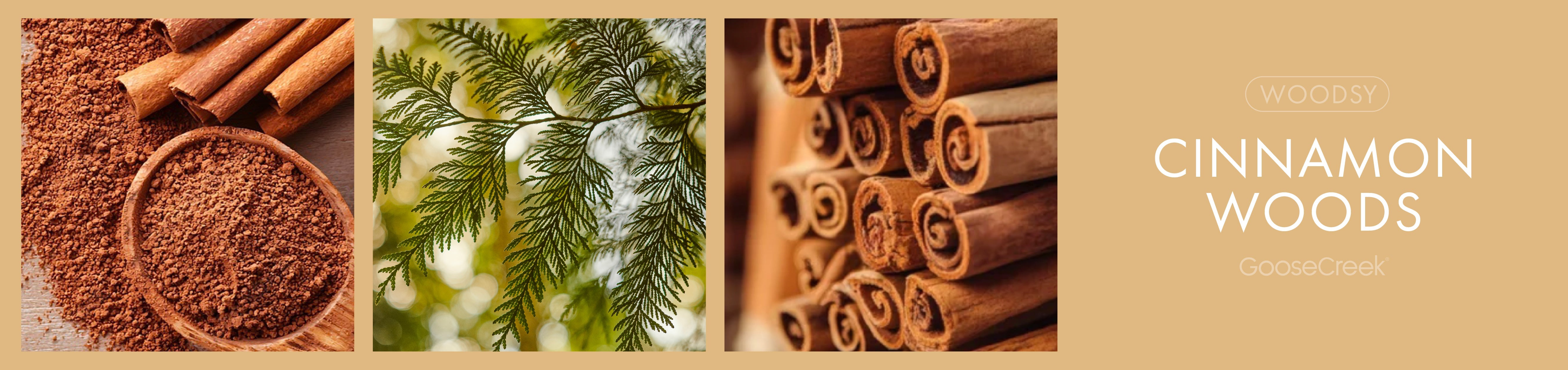 Cinnamon Woods Fragrance-Goose Creek Candle