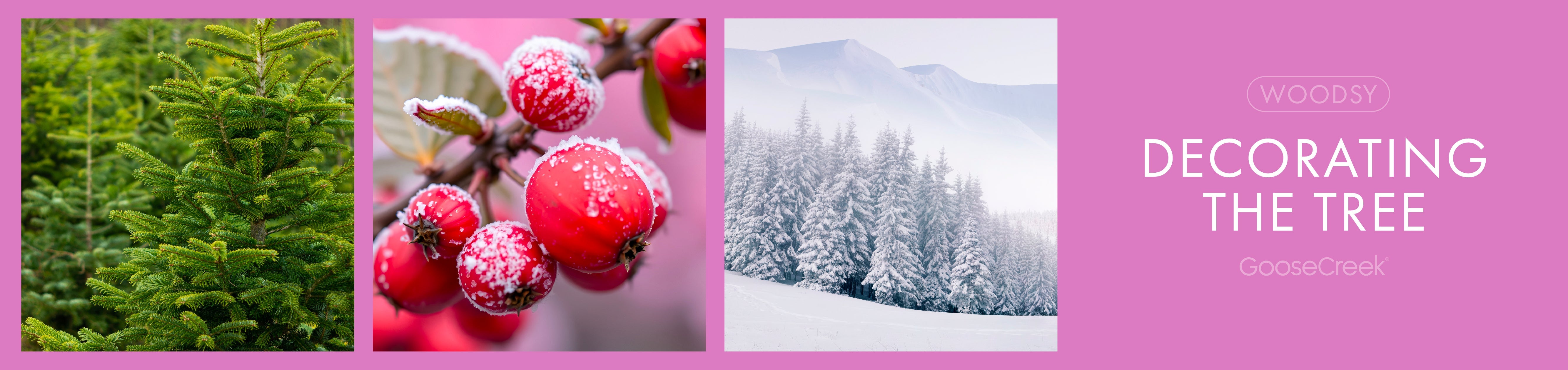 Decorating the Tree Fragrance-Goose Creek Candle