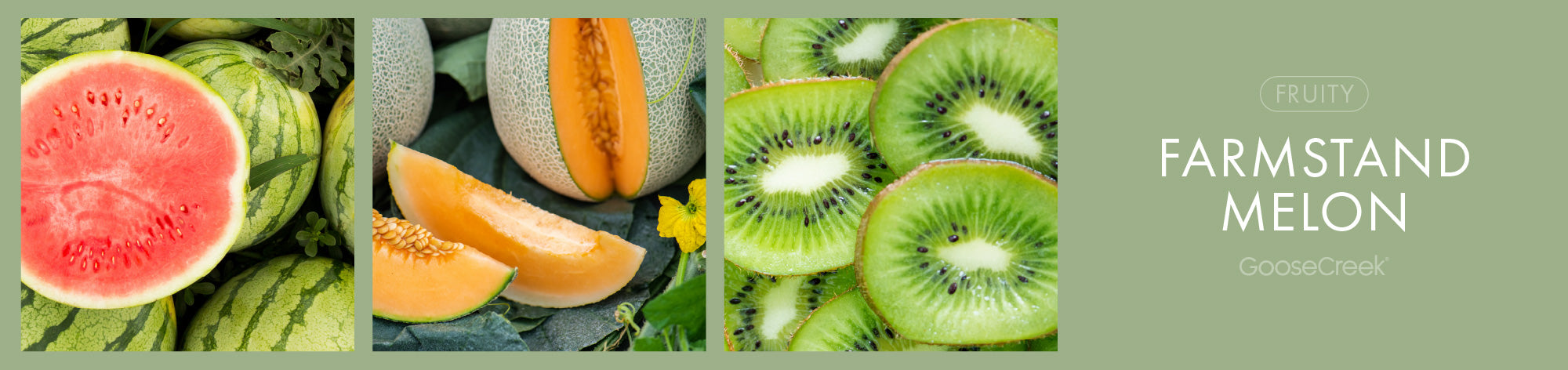 Farmstand Melon Fragrance-Goose Creek Candle