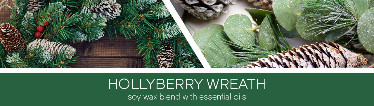 Holly Berry Wreath Fragrance-Goose Creek Candle