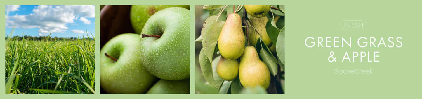 Green Grass & Apple Fragrance-Goose Creek Candle