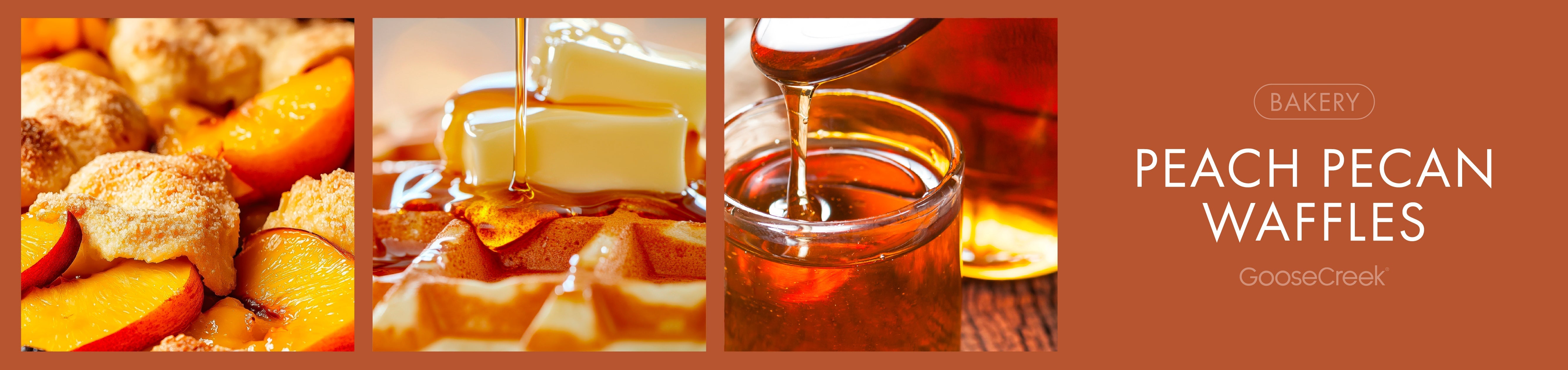 Peach Pecan Waffles Fragrance-Goose Creek Candle