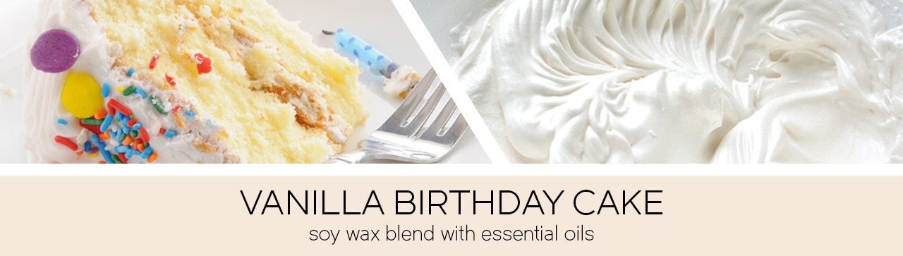 Vanilla Birthday Cake Fragrance-Goose Creek Candle