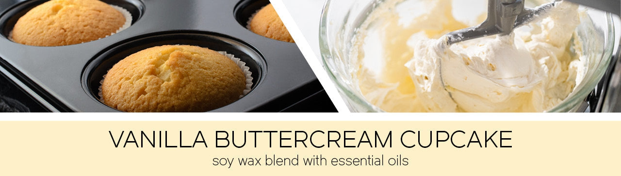 Vanilla Buttercream Cupcake Fragrance-Goose Creek Candle