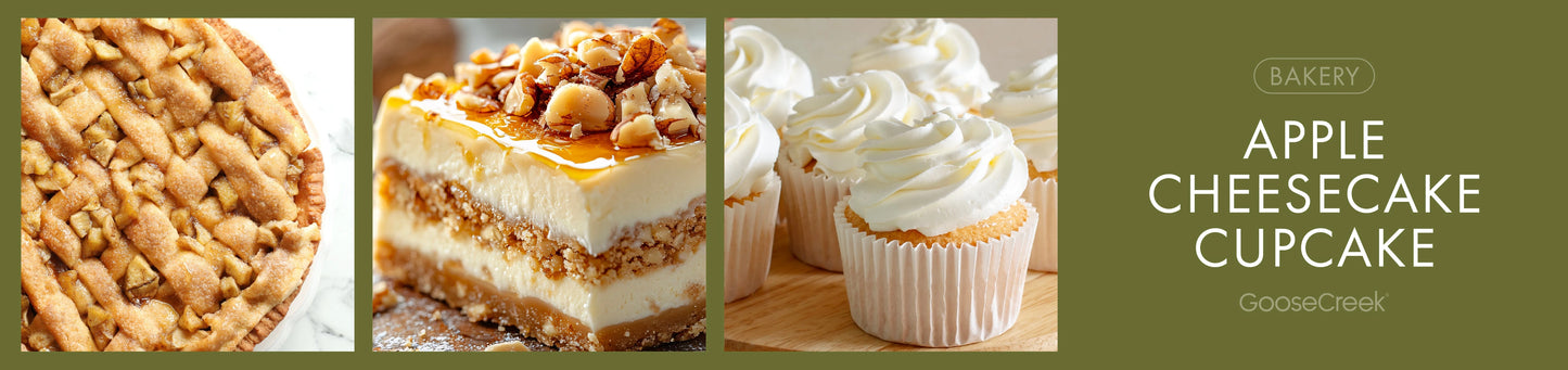 Apple Cheesecake Cupcake Fragrance-Goose Creek Candle