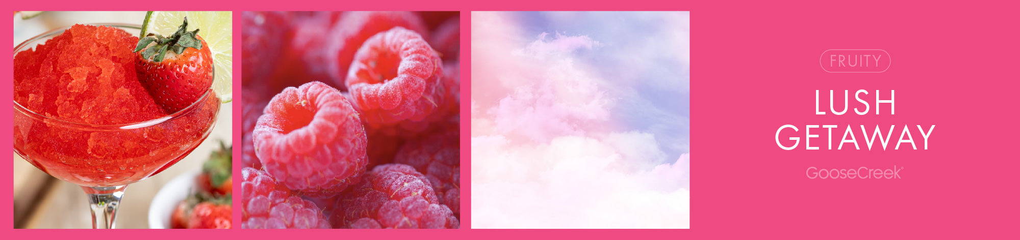 Lush Getaway Fragrance-Goose Creek Candle