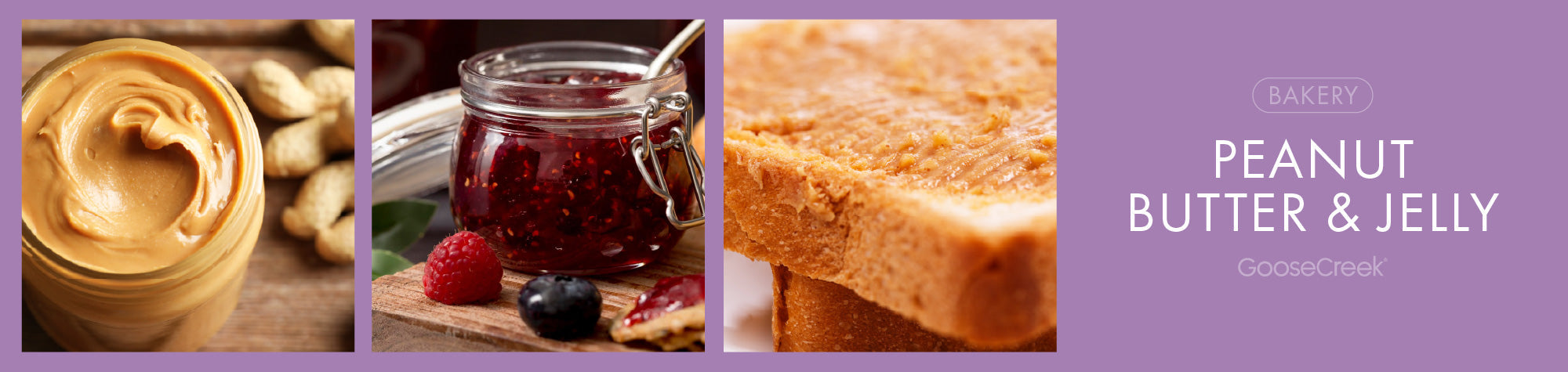 Peanut Butter & Jelly Fragrance-Goose Creek Candle