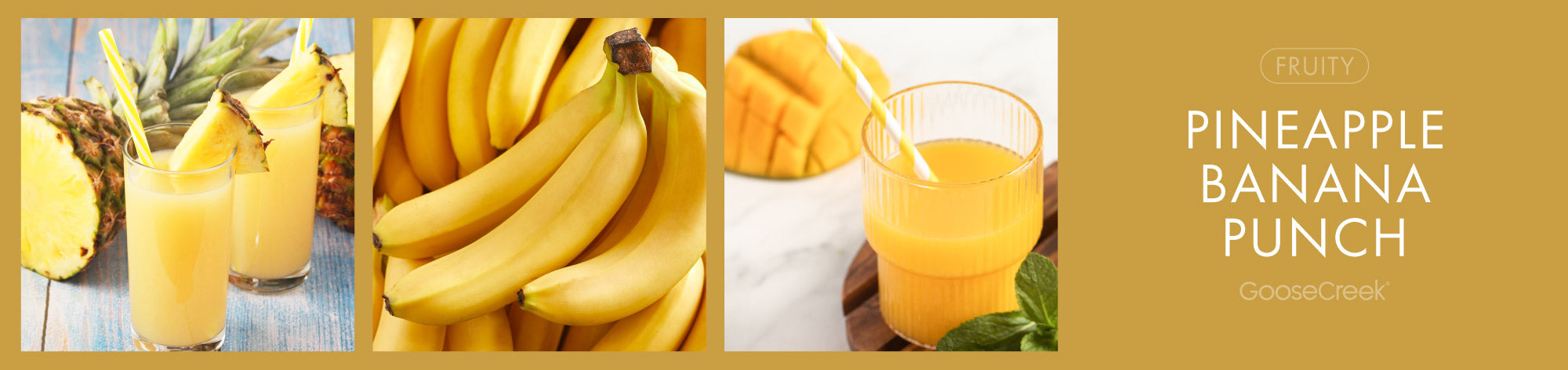 Pineapple Banana Punch Fragrance-Goose Creek Candle