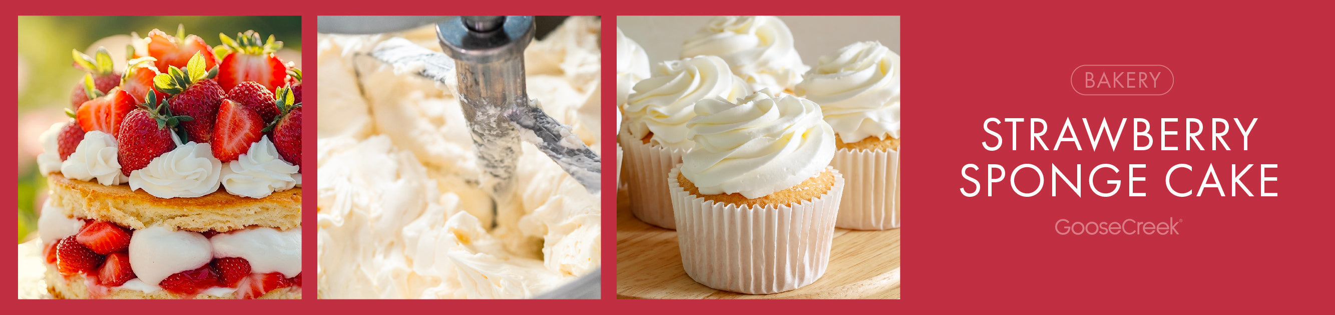 Strawberry Sponge Cake Fragrance-Goose Creek Candle