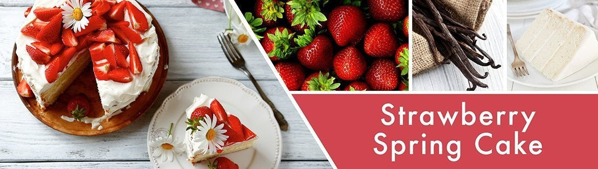 Strawberry Spring Cake Fragrance-Goose Creek Candle