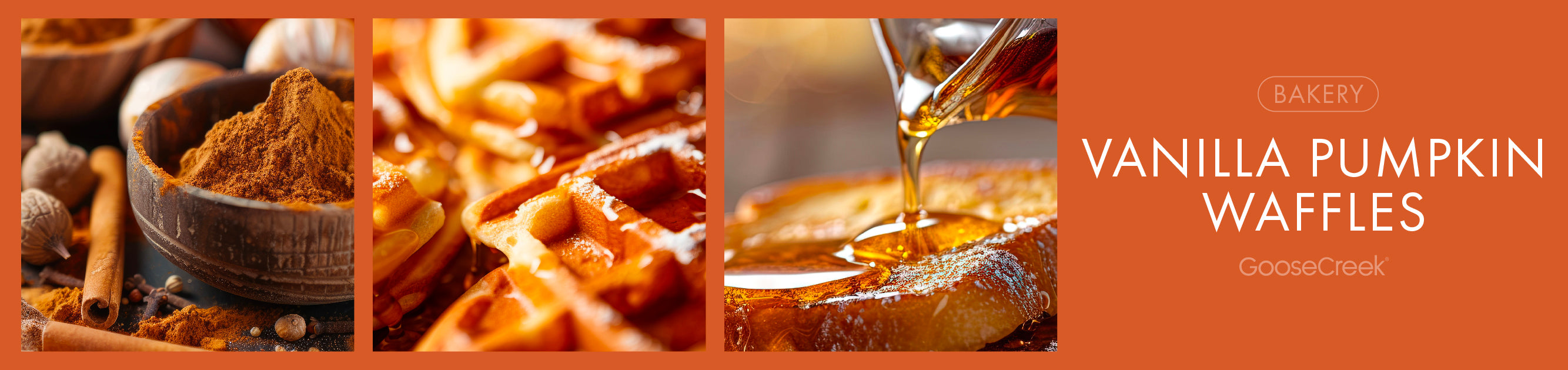 Vanilla Pumpkin Waffle Fragrance-Goose Creek Candle