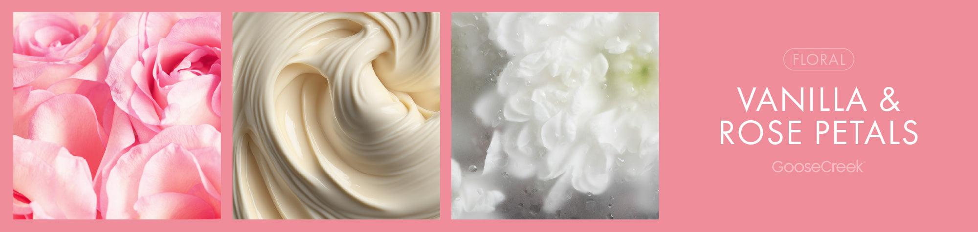 Vanilla Rose Petals Fragrance-Goose Creek Candle
