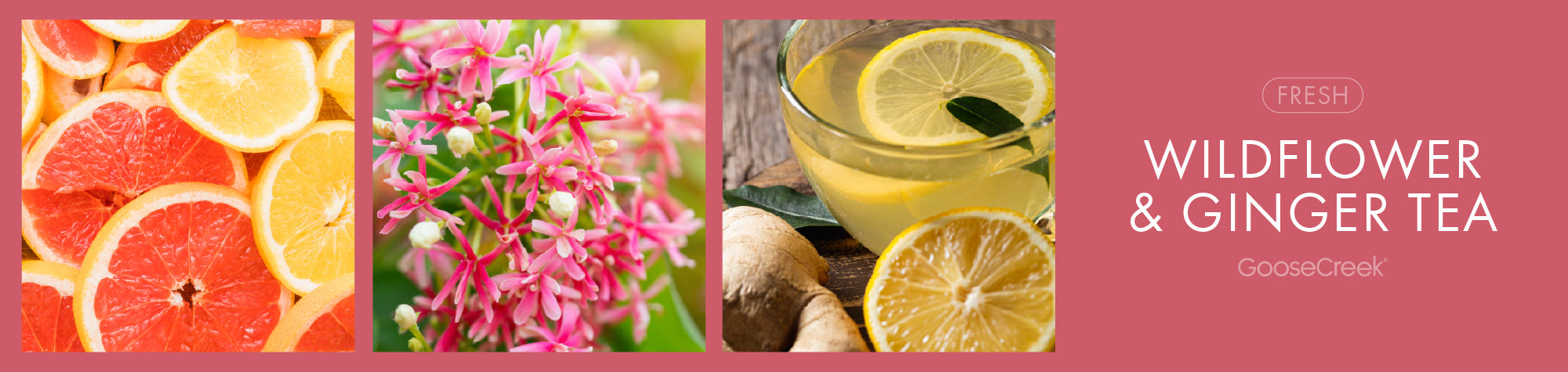 Wildflower Ginger Tea Fragrance-Goose Creek Candle