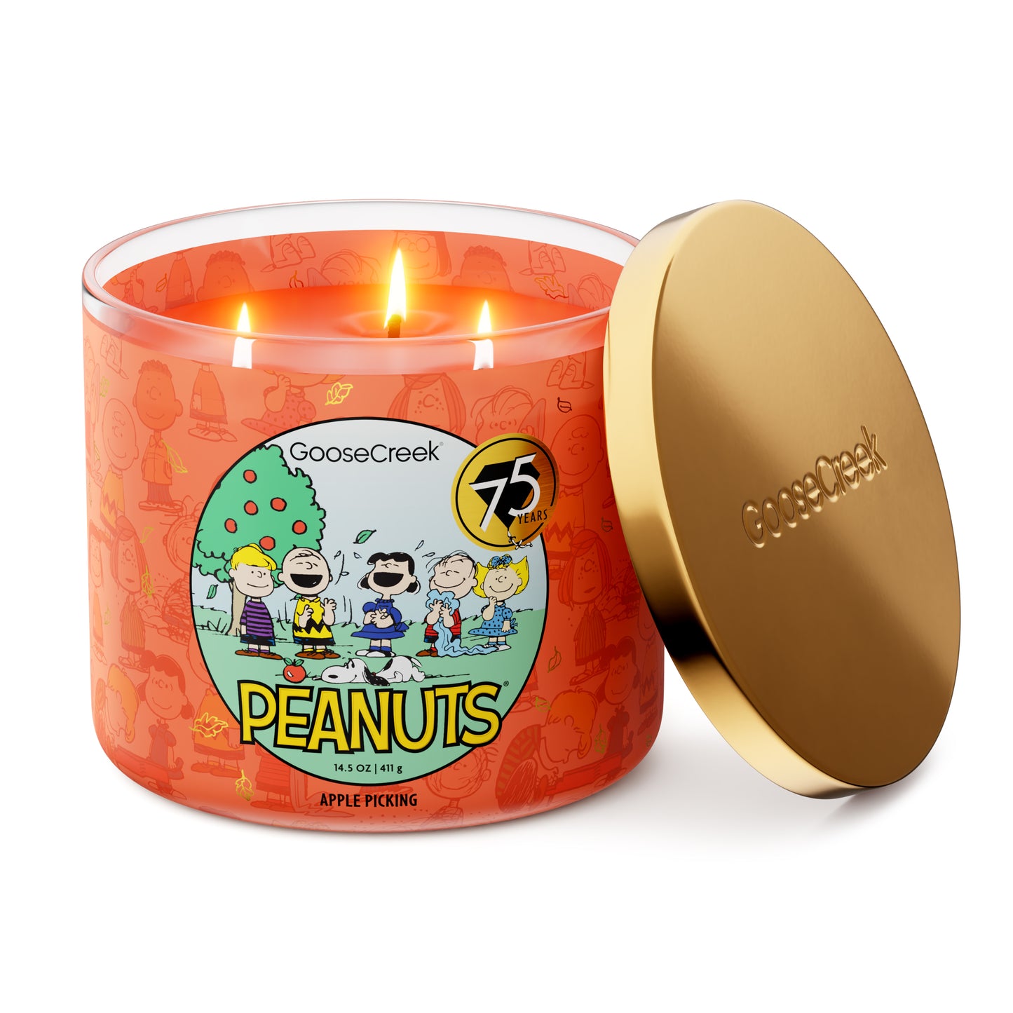 Apple Picking 3-Wick Peanuts Candle