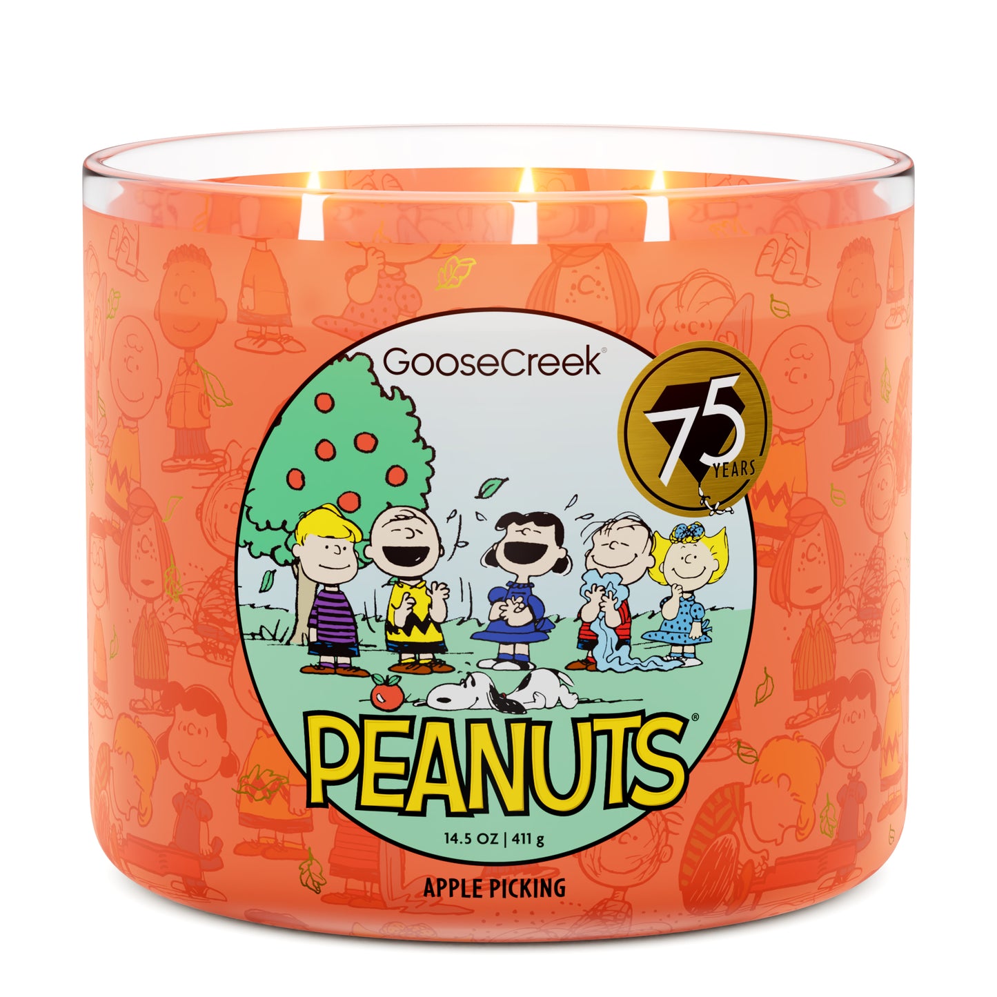 Apple Picking 3-Wick Peanuts Candle