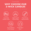 Load image into Gallery viewer, Apple Pom Twister 3-Wick Candle