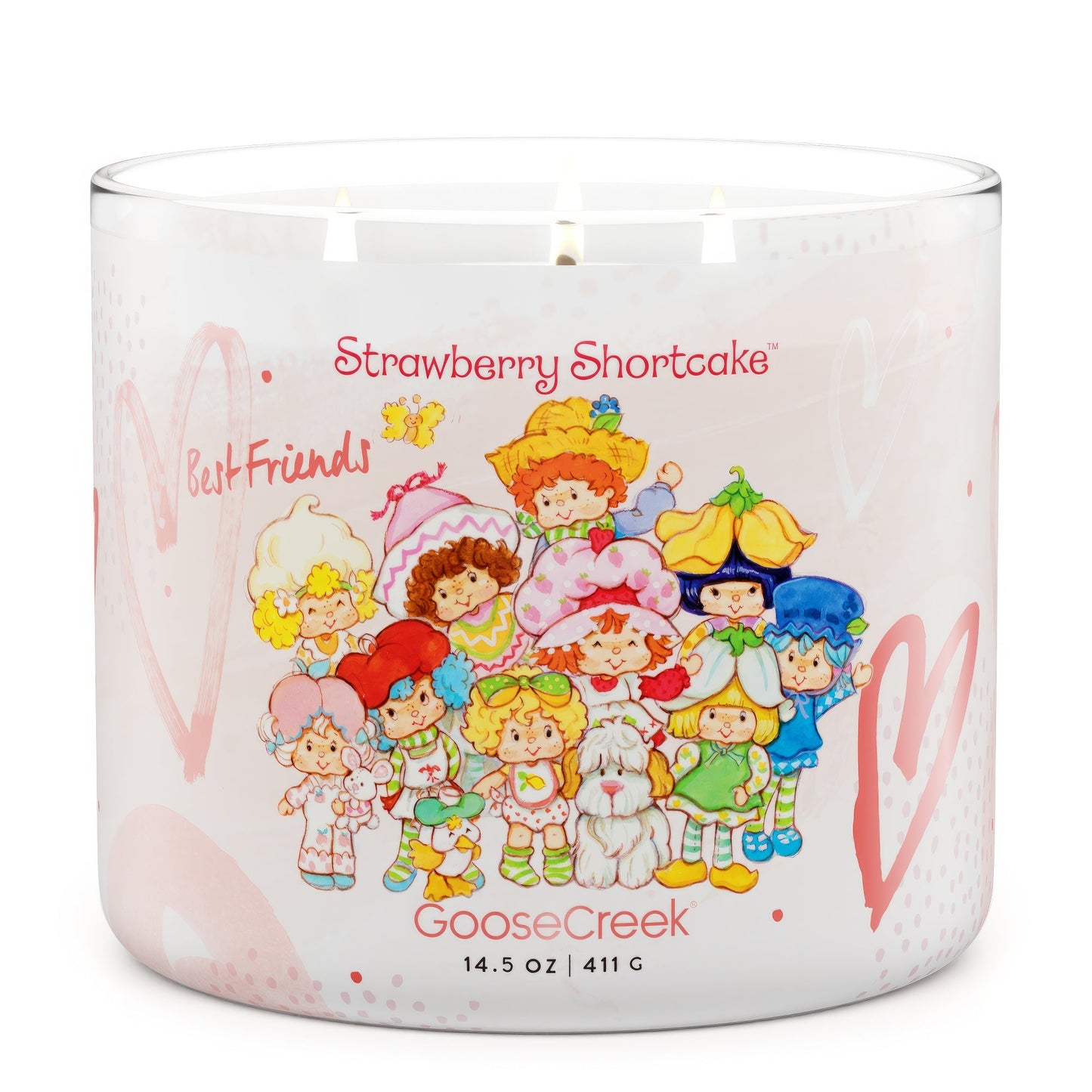 Best Friends Strawberry Shortcake 3-Wick Candle