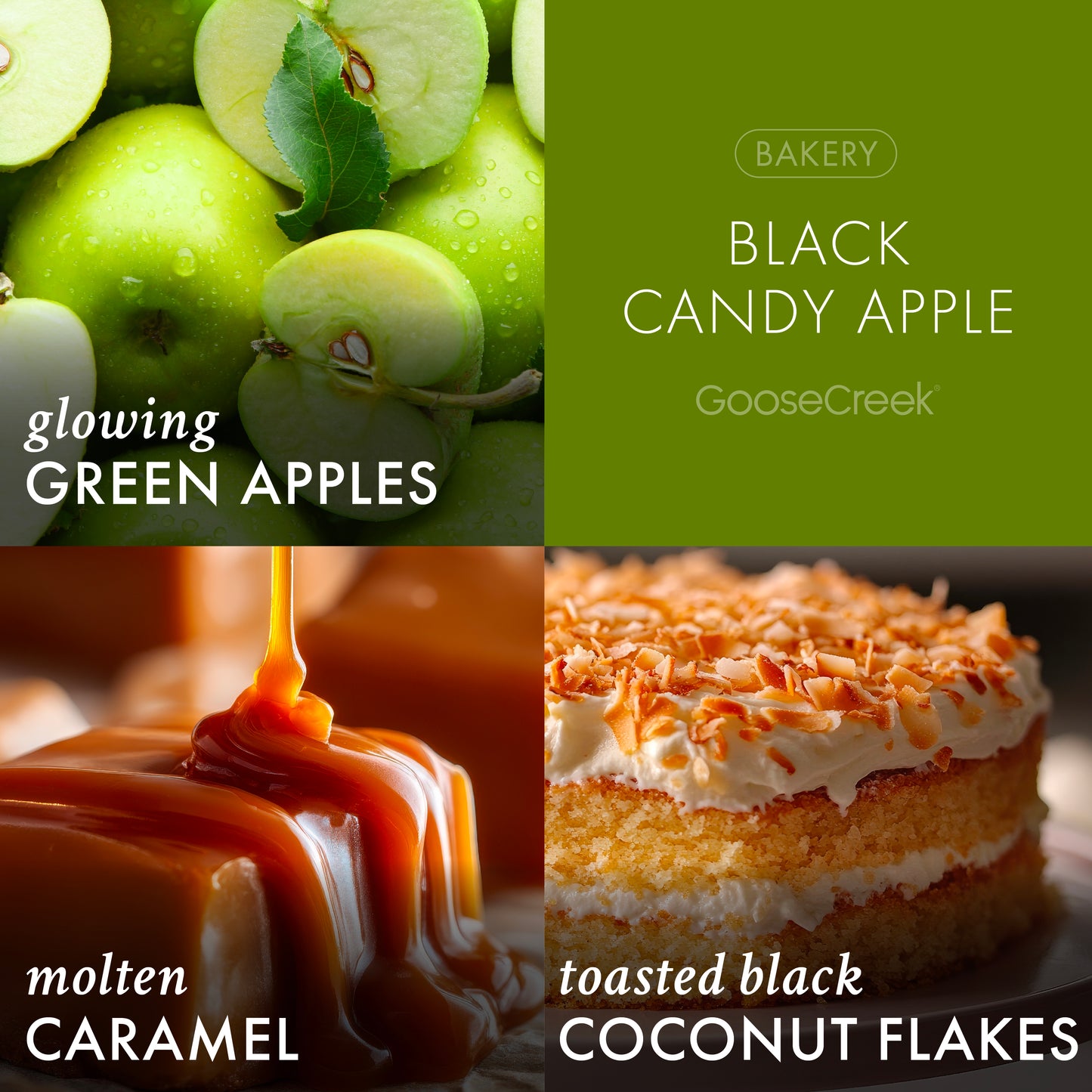 Black Candy Apple 3-Wick Candle