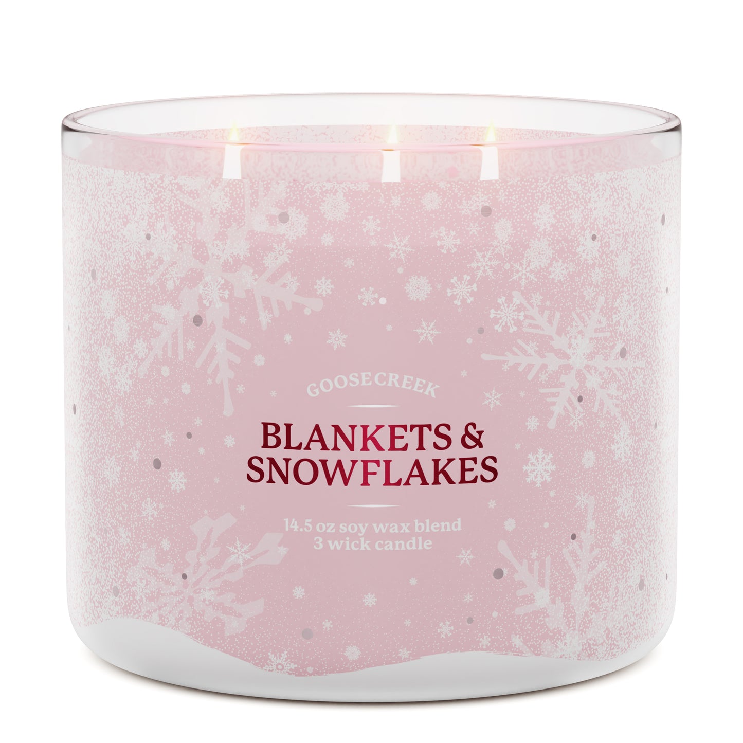 Blankets & Snowflakes 3-Wick Candle