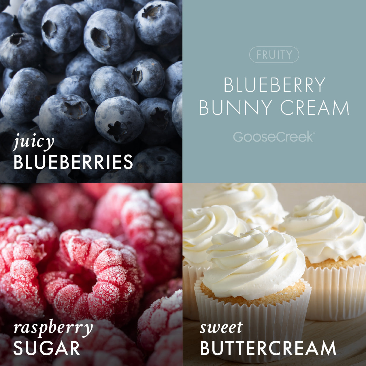 Blueberry Bunnycream Large 3-Wick Candle