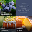 Load image into Gallery viewer, Blueberry Lemon Bundt Cake 3-Wick Candle