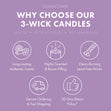 Load image into Gallery viewer, Boardwalk Cone 3-Wick Candle