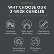 Load image into Gallery viewer, Burlwood & Oak 3-Wick Candle