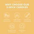 Load image into Gallery viewer, Butter Cookie 3-Wick Candle