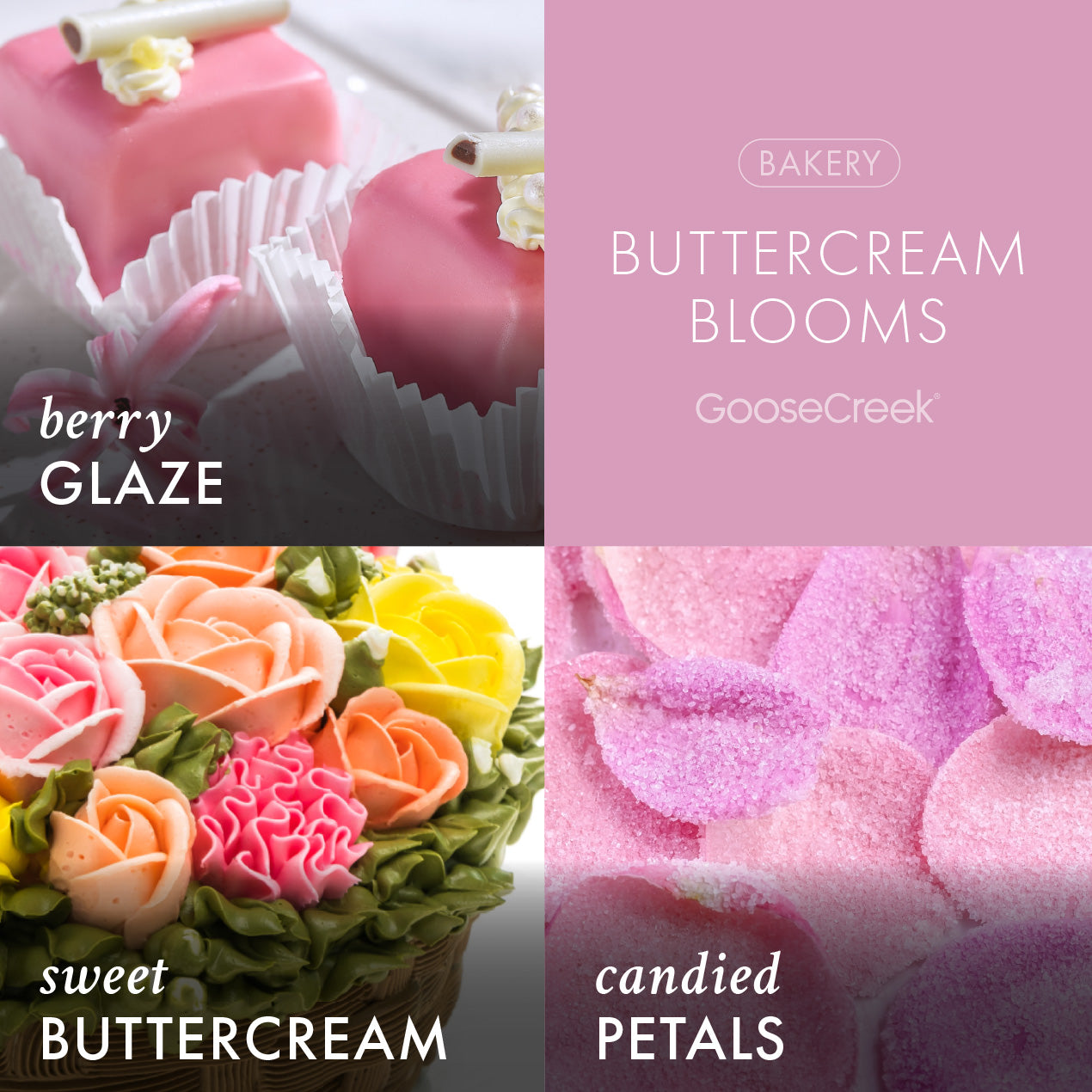 Buttercream Blooms Large 3-Wick Candle