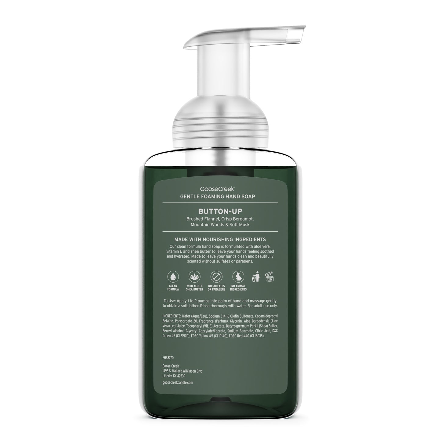 Button-Up Lush Foaming Hand Soap