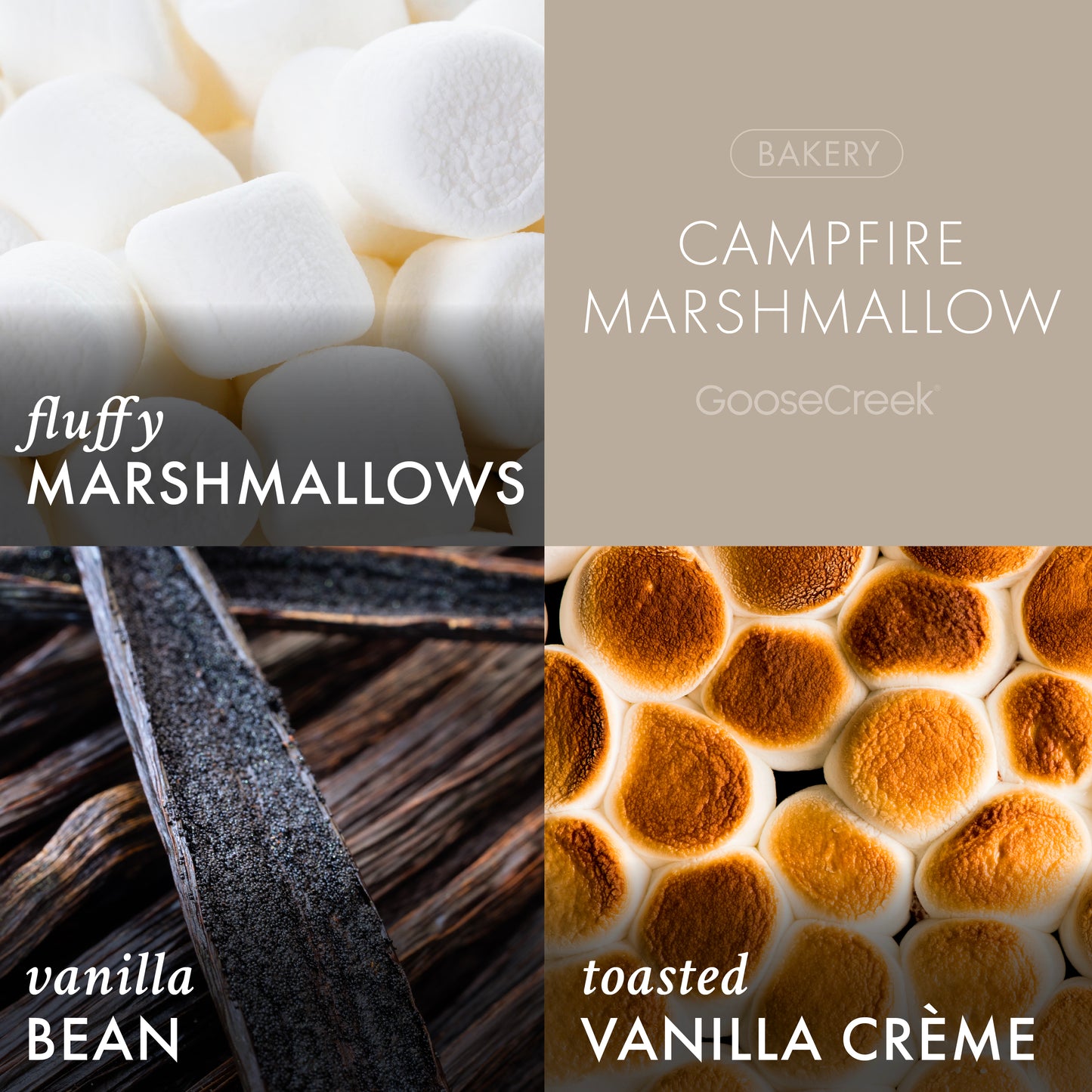Campfire Marshmallow 3-Wick Candle