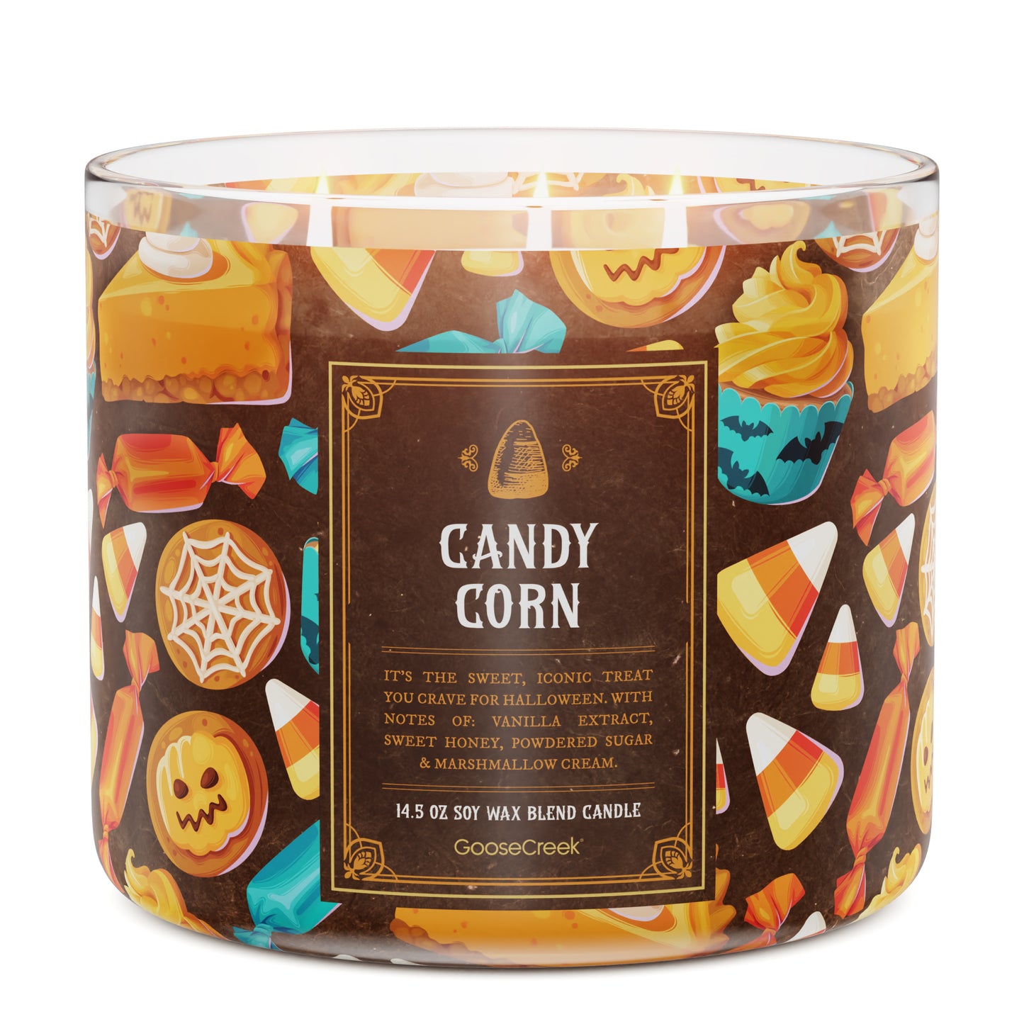 Candy Corn 3-Wick Candle