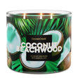 Load image into Gallery viewer, Coconut Beachwood 3-Wick Candle