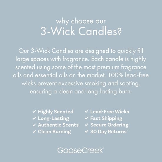 Cotton Vanilla Breeze Large 3-Wick Candle