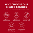 Load image into Gallery viewer, Cranberry 3-Wick Candle