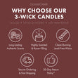 Load image into Gallery viewer, Fall Garland 3-Wick Candle