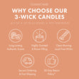 Load image into Gallery viewer, Georgia Peach 3-Wick Candle