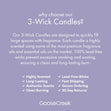 Load image into Gallery viewer, Lavender & Chamomile Aromatherapy 3-Wick Candle