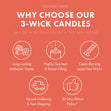 Load image into Gallery viewer, Neroli & Citrus Aromatherapy 3-Wick Candle