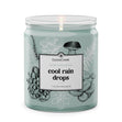 Load image into Gallery viewer, Odor Eliminating Cool Rain Drops 7oz Single Wick Candle