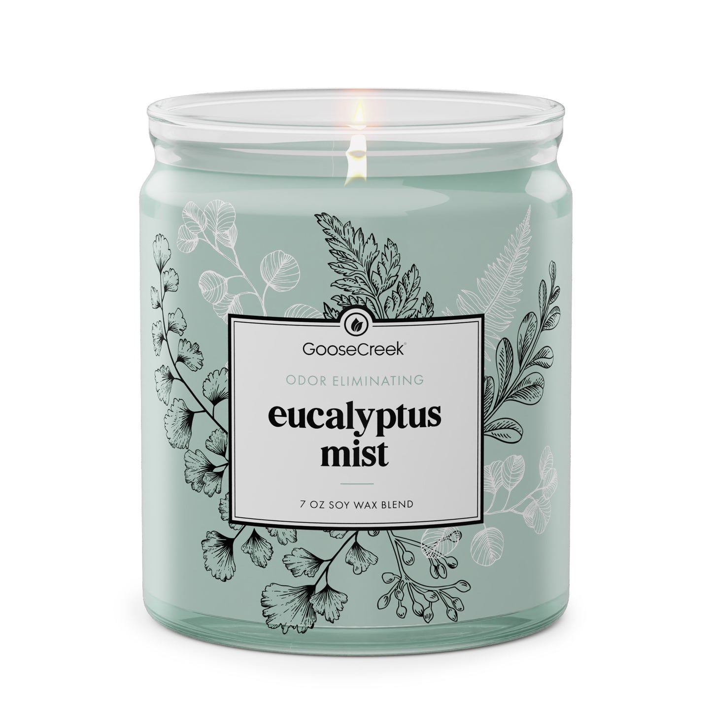 Odor Eliminating Eucalyptus Mist 7oz Single Wick Candle