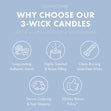 Load image into Gallery viewer, Odor Eliminating Lost at Sea 3-Wick Candle