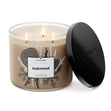 Load image into Gallery viewer, Odor Eliminating Teakwood 3-Wick Candle