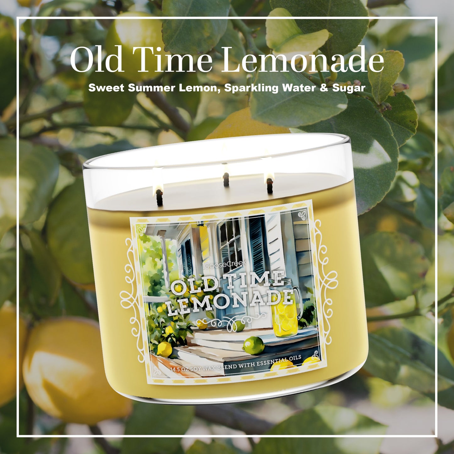 Old Time Lemonade Large 3-Wick Candle
